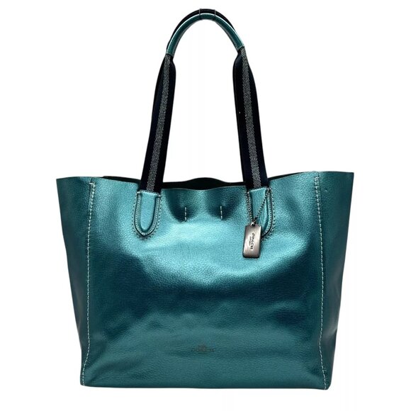 Coach Handbags - Coach Derby Tote Metallic F39675